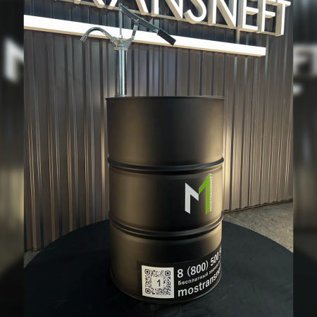 Бочка металлическая 200 литров с помпой черная матовая купить в Липецке