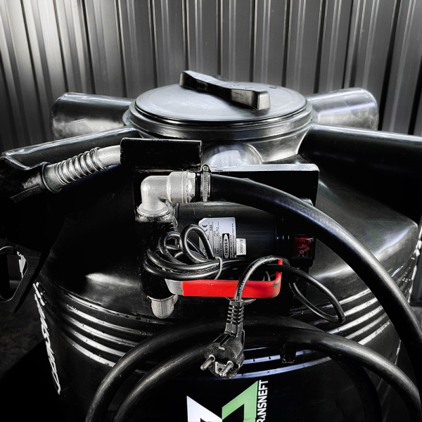 азс черная на 500л экономического класса с насосом 220v купить в Липецке